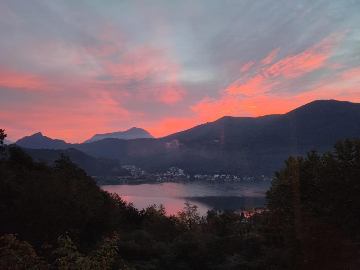 La Finestra Sul Lago Brusimpiano Экстерьер фото