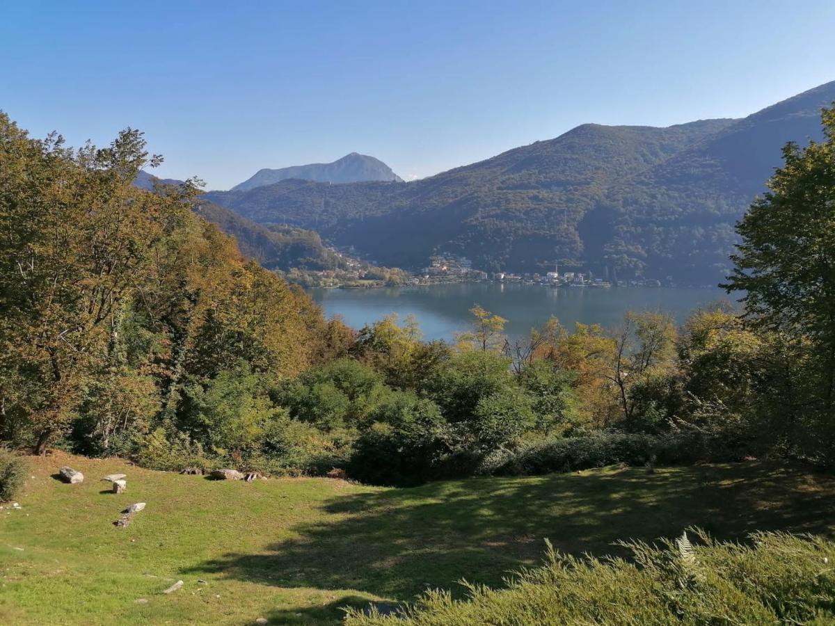 La Finestra Sul Lago Brusimpiano Экстерьер фото